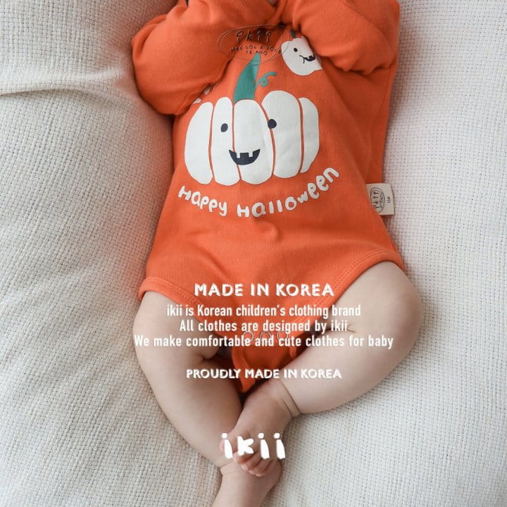 Ikii - Korean Baby Fashion - #babyclothing - Happy pumpkin 2SET - 5