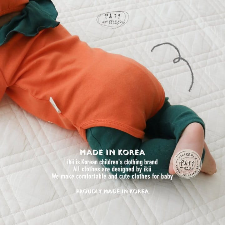 Ikii - Korean Baby Fashion - #babyfashion - Happy pumpkin 2SET - 6
