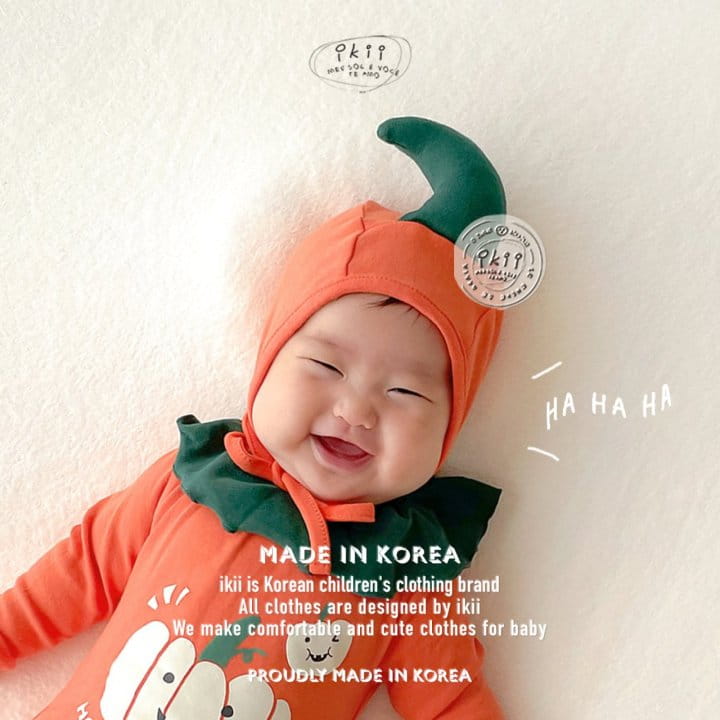 Ikii - Korean Baby Fashion - #babyfever - Happy pumpkin 2SET - 7