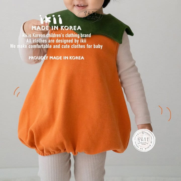Ikii - Korean Baby Fashion - #babygirlfashion - Pumpkin Tunic - 10