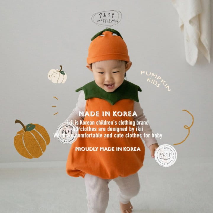 Ikii - Korean Baby Fashion - #babylifestyle - Pumpkin Tunic - 11