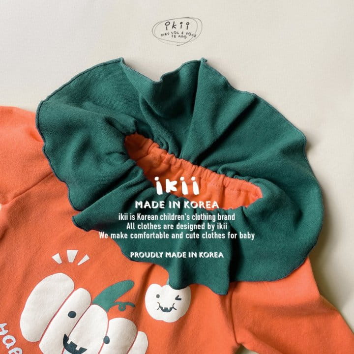 Ikii - Korean Baby Fashion - #babyoninstagram - Happy pumpkin 2SET - 10