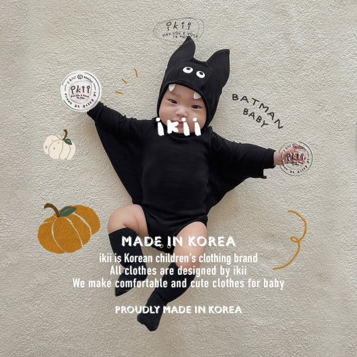 Ikii - Korean Baby Fashion - #babyoninstagram - Batman baby 2set - 7