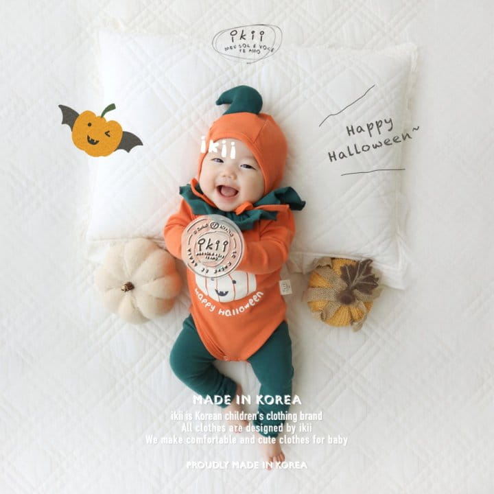 Ikii - Korean Baby Fashion - #babyoutfit - Happy pumpkin 2SET - 12