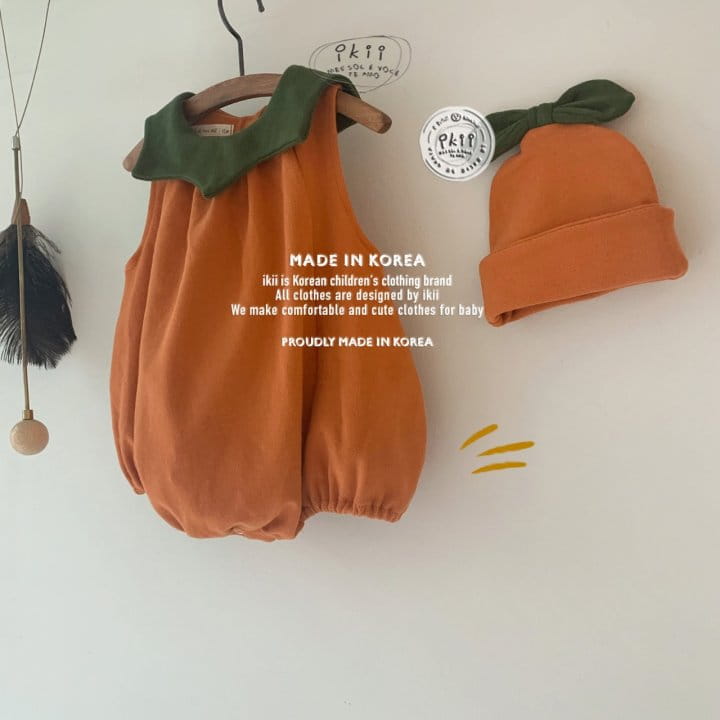 Ikii - Korean Baby Fashion - #babyoutfit - Pumpkin 2SET - 11