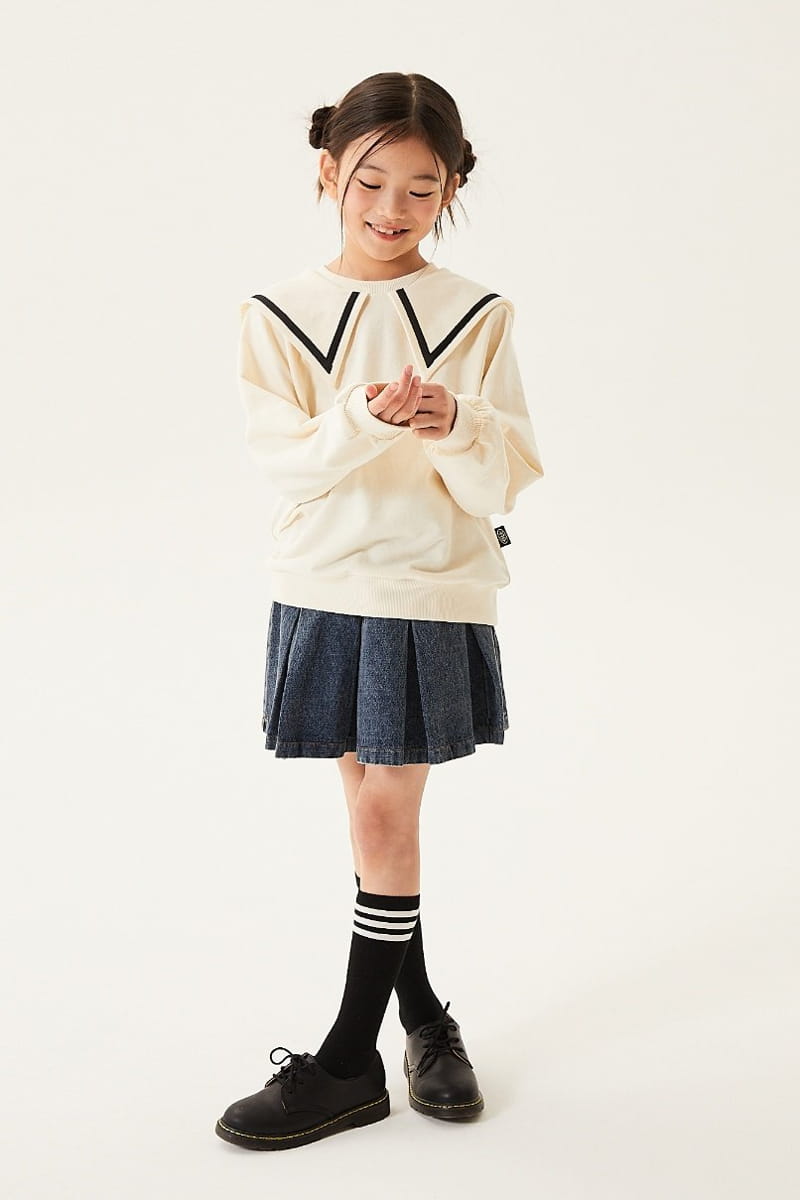 Kokoyarn - Korean Children Fashion - #kidsshorts - Sailor Sweatshirt - 7