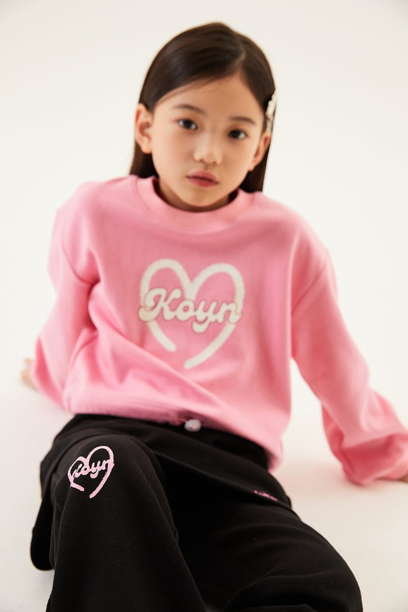 Kokoyarn - Korean Children Fashion - #kidsshorts - String Heart Tee - 3