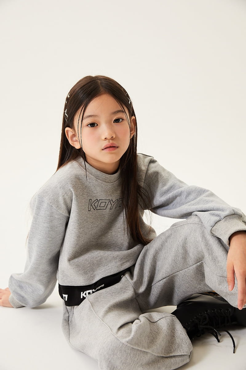 Kokoyarn - Korean Children Fashion - #kidsstore - Logo Crop Sweatshirt - 6