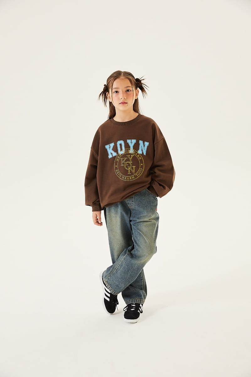 Kokoyarn - Korean Children Fashion - #kidzfashiontrend - College Sweatshirt