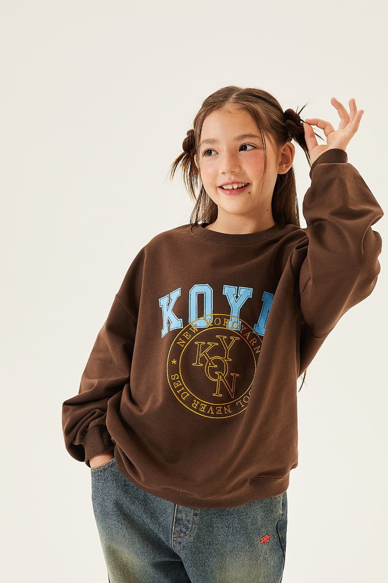 Kokoyarn - Korean Children Fashion - #littlefashionista - College Sweatshirt - 3