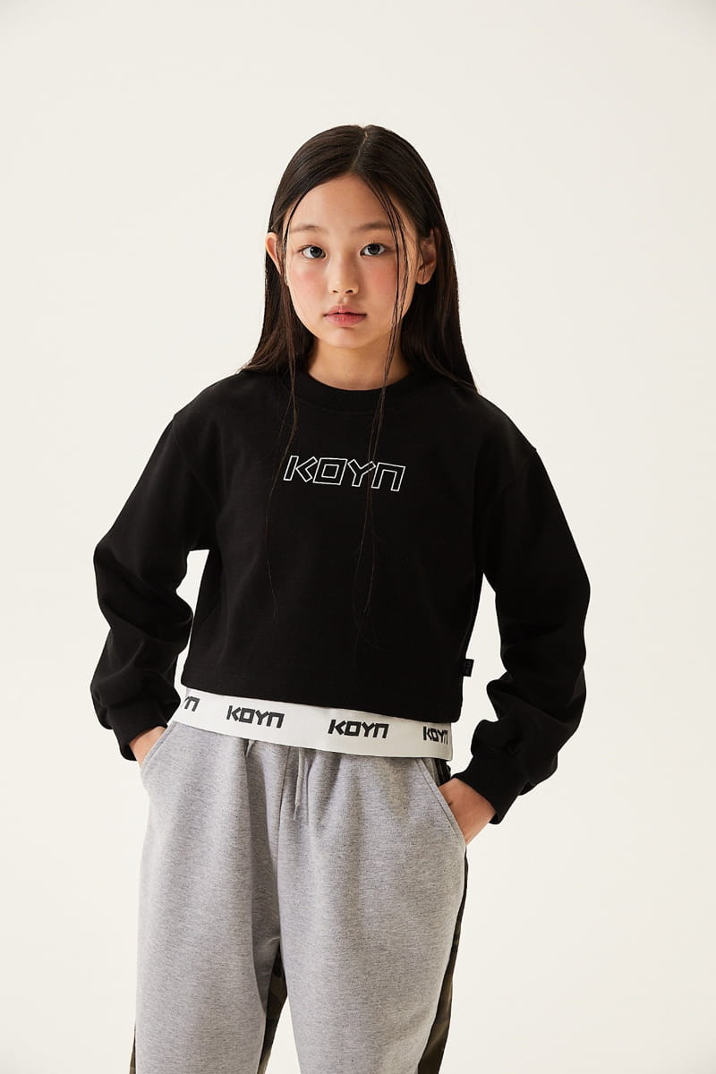 Kokoyarn - Korean Children Fashion - #magicofchildhood - Logo Crop Sweatshirt - 10