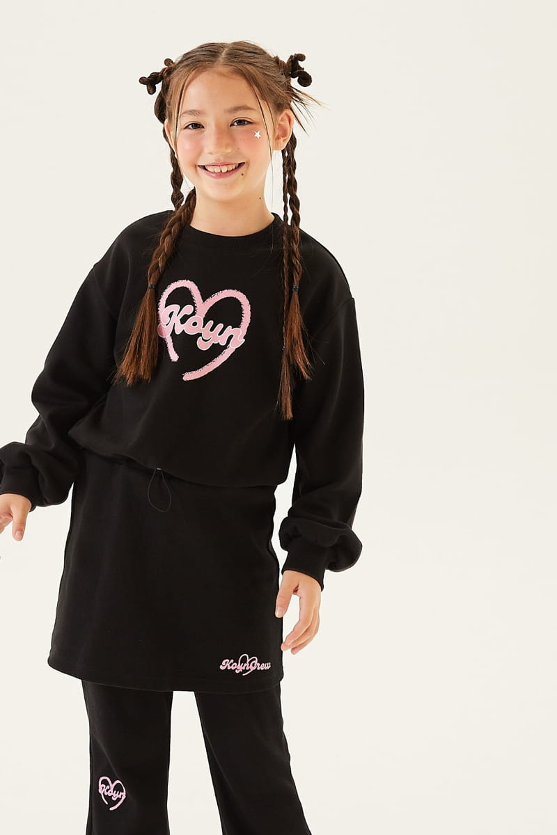 Kokoyarn - Korean Children Fashion - #toddlerclothing - String Heart Tee - 12