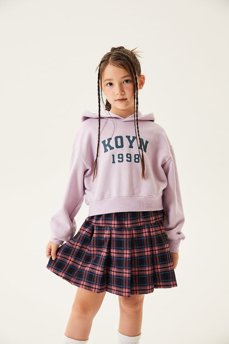Kokoyarn - Korean Junior Fashion - #childofig - Baking Check Skirt - 5
