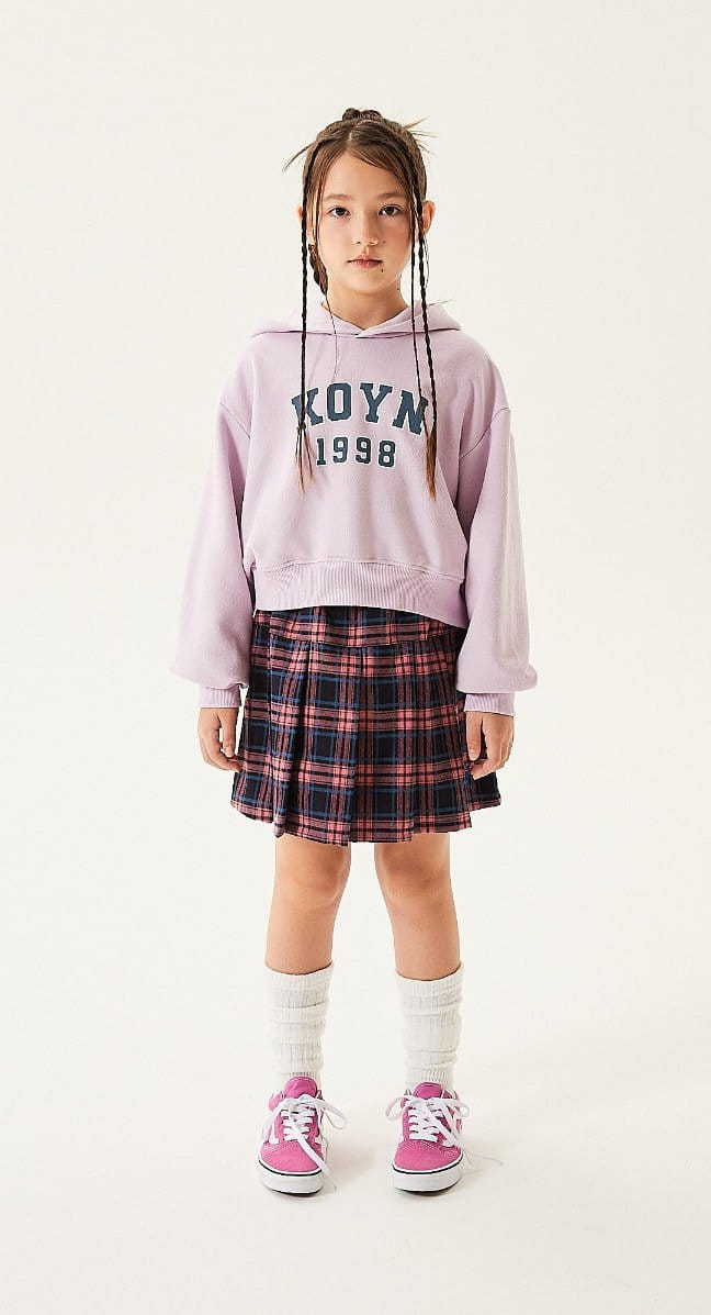 Kokoyarn - Korean Junior Fashion - #childrensboutique - Baking Check Skirt - 6
