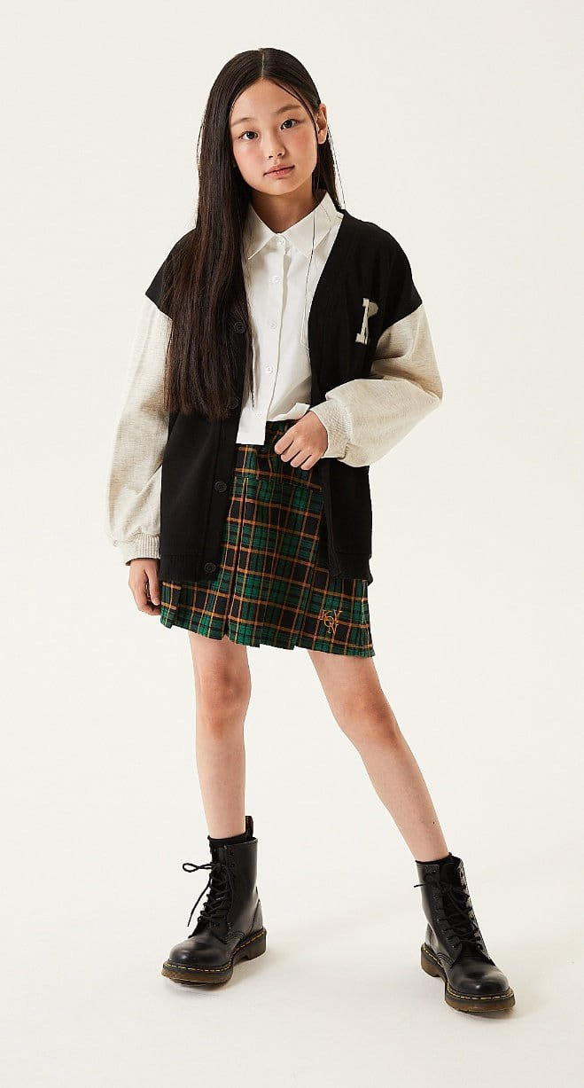 Kokoyarn - Korean Junior Fashion - #kidzfashiontrend - Baking Check Skirt - 12
