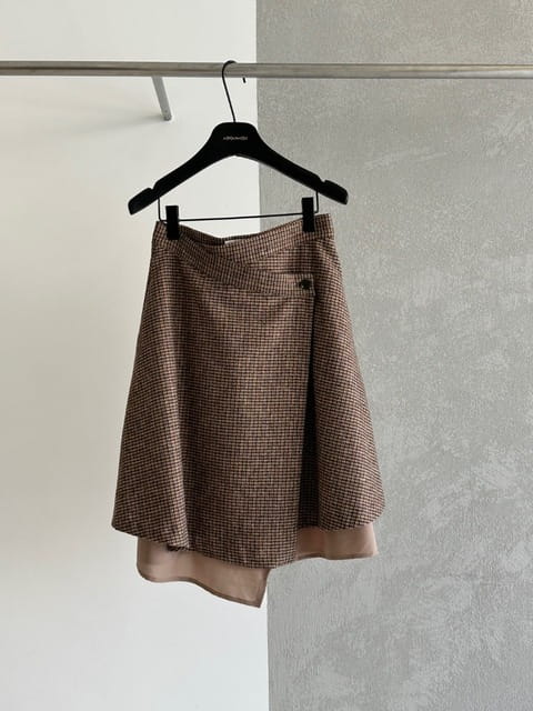 L Arc En Ciel - Korean Women Fashion - #vintageinspired - Hound Skirt - 2