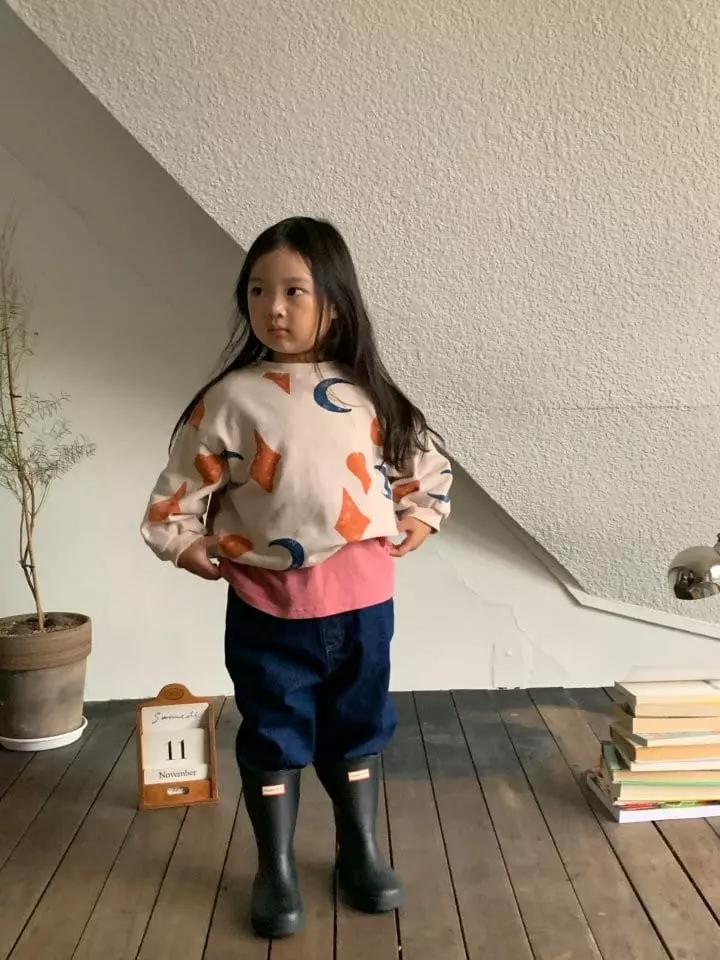 La Chouchou - Korean Children Fashion - #designkidswear - Moon Light Sweatshirt - 3
