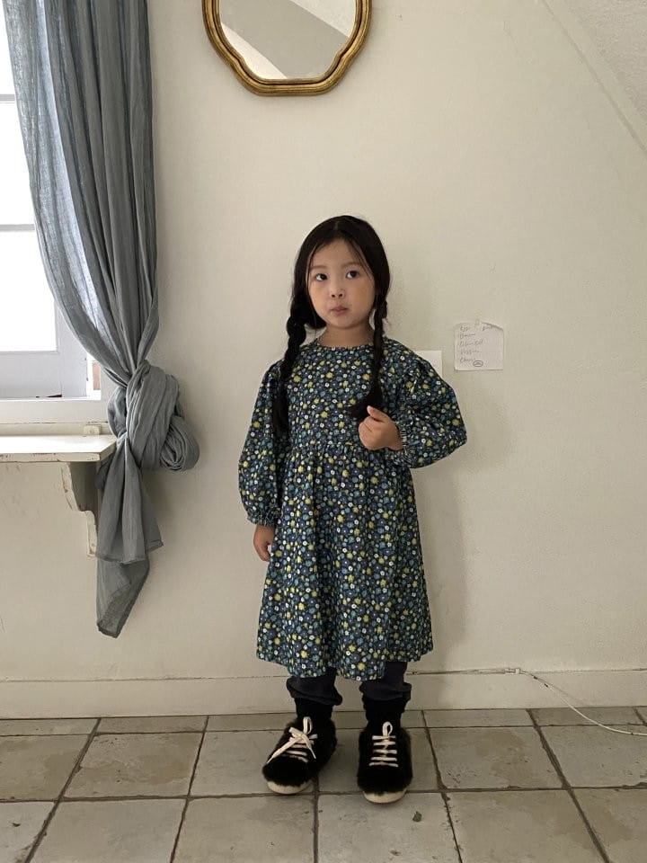 La Chouchou - Korean Children Fashion - #discoveringself - Floral One-piece - 7