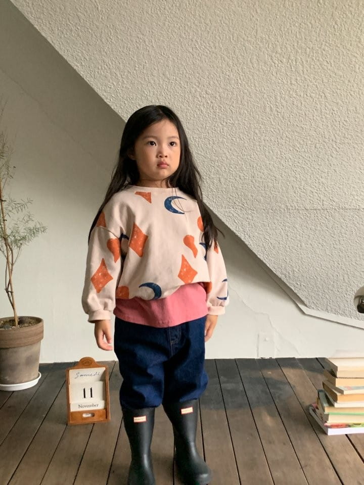 La Chouchou - Korean Children Fashion - #fashionkids - Moon Light Sweatshirt - 5