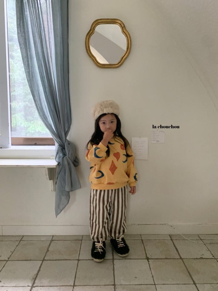 La Chouchou - Korean Children Fashion - #kidsshorts - Moon Light Sweatshirt - 6