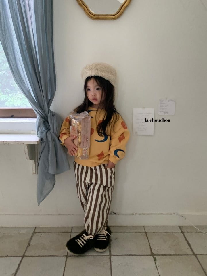 La Chouchou - Korean Children Fashion - #kidzfashiontrend - Moon Light Sweatshirt - 8