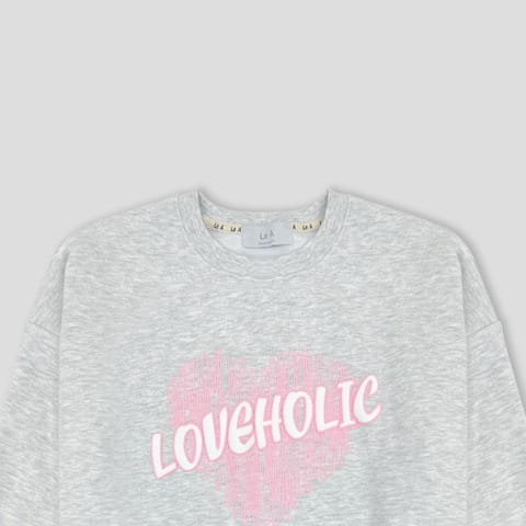 Lea - Korean Women Fashion - #womensfashion - Love Holic Sweatshirt - 3