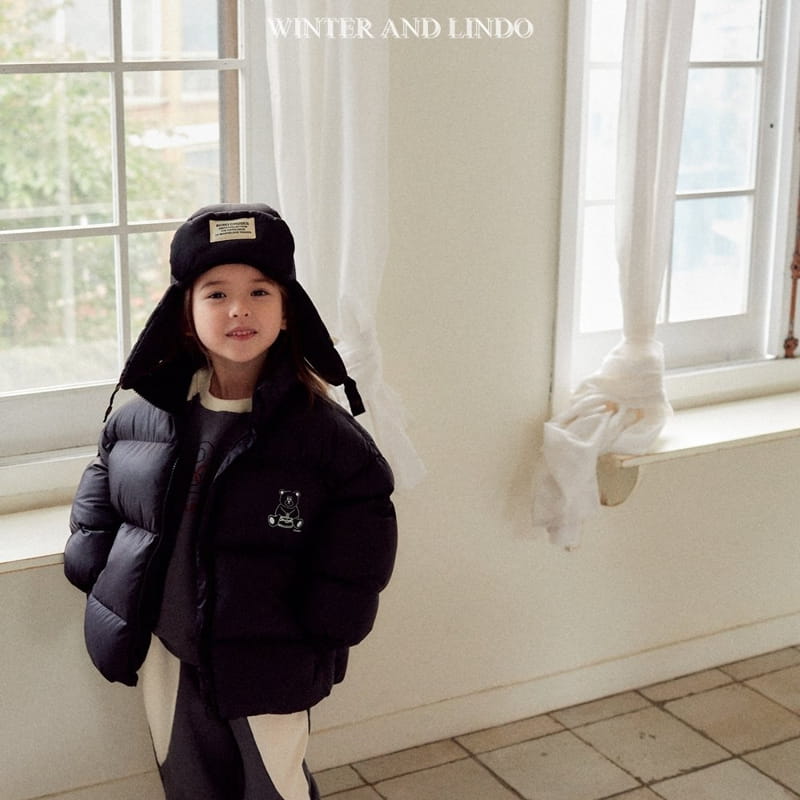 Lindo - Korean Children Fashion - #todddlerfashion - Happy Bear Padding Jacket - 9