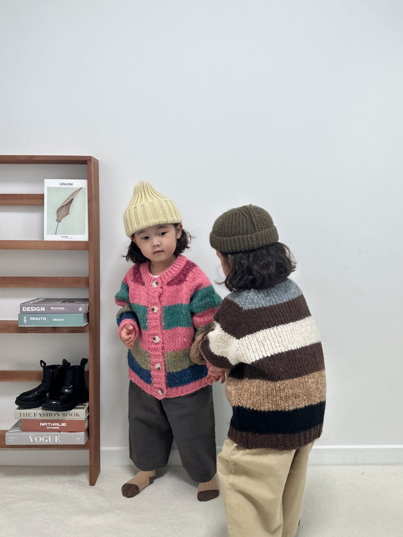 Little Rabbit - Korean Children Fashion - #Kfashion4kids - Colorful Cardigan - 3