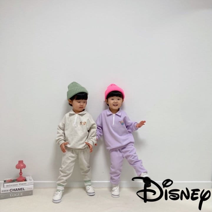 Little Rabbit - Korean Children Fashion - #childofig - Collar Back Top Bottom Set - 12