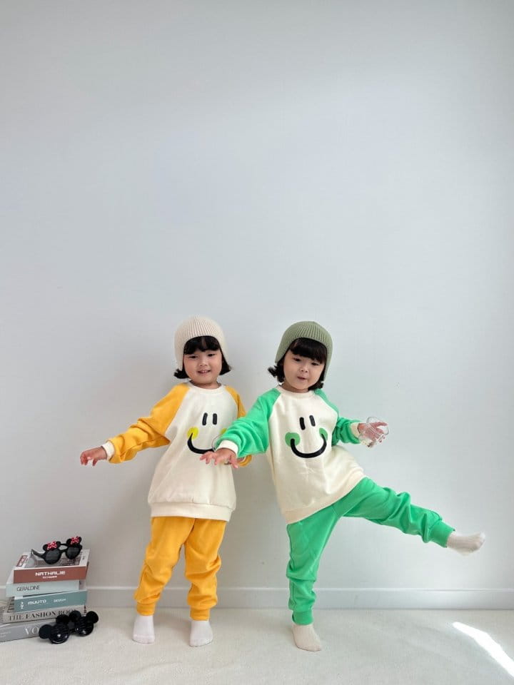 Little Rabbit - Korean Children Fashion - #childrensboutique - Smile Set - 2