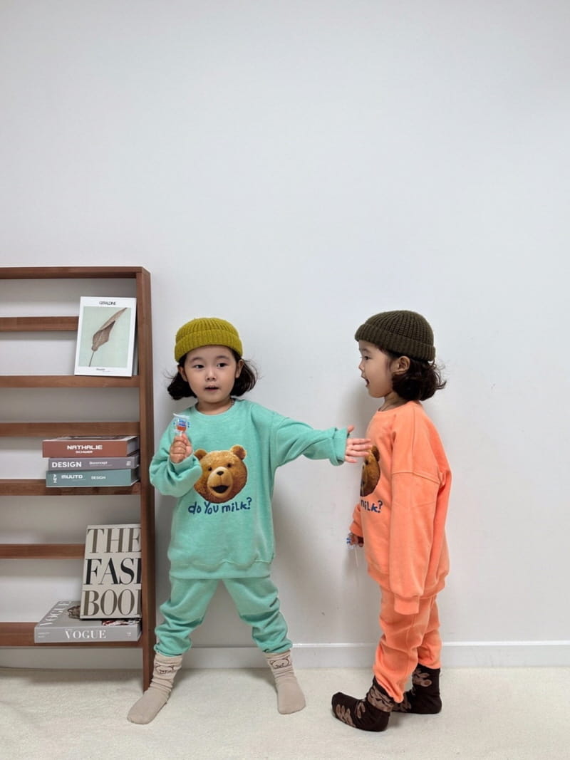 Little Rabbit - Korean Children Fashion - #childrensboutique - Milk Bear Set - 6