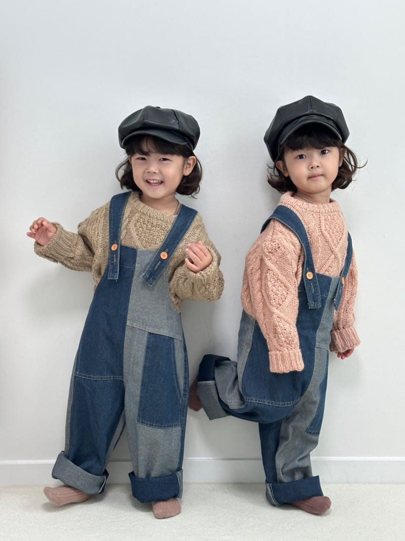 Little Rabbit - Korean Children Fashion - #designkidswear - Twist Knit Tee - 9