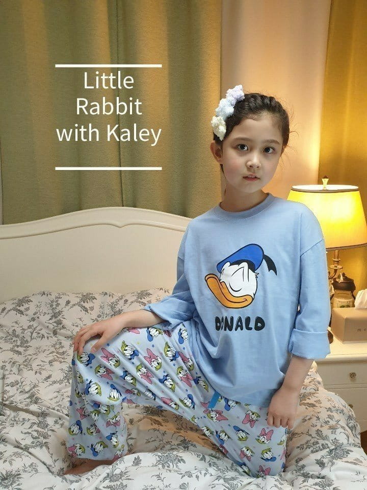 Little Rabbit - Korean Children Fashion - #designkidswear - Junior Anfant Pajama Set - 3