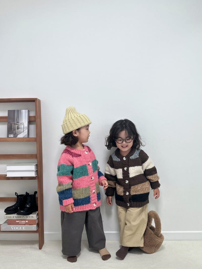 Little Rabbit - Korean Children Fashion - #kidsstore - Colorful Cardigan