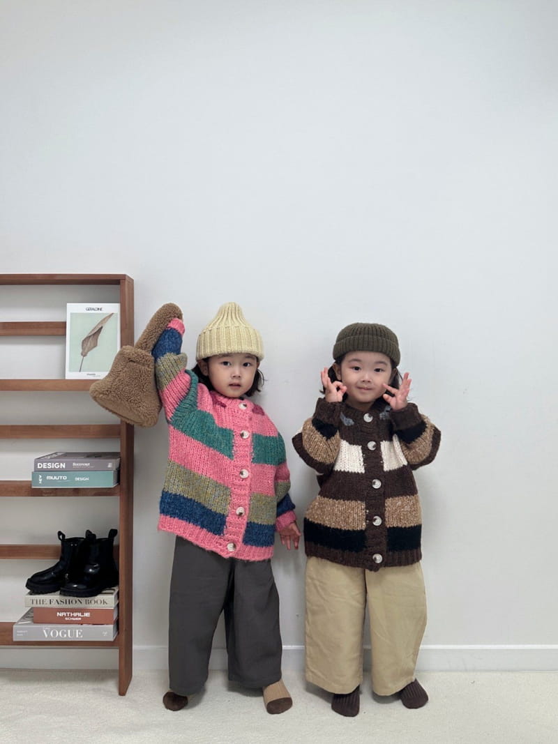 Little Rabbit - Korean Children Fashion - #Kfashion4kids - Colorful Cardigan - 4