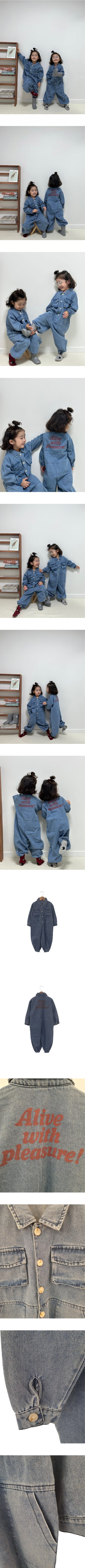 Little Rabbit - Korean Children Fashion - #littlefashionista - Mark Jumpsuit