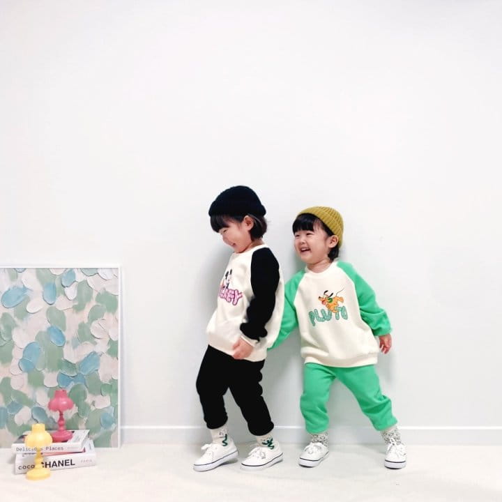 Little Rabbit - Korean Children Fashion - #Kfashion4kids - Raglan Top Bottom Set - 4