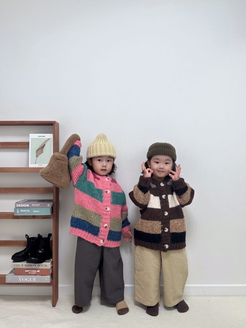 Little Rabbit - Korean Children Fashion - #littlefashionista - Colorful Cardigan - 4