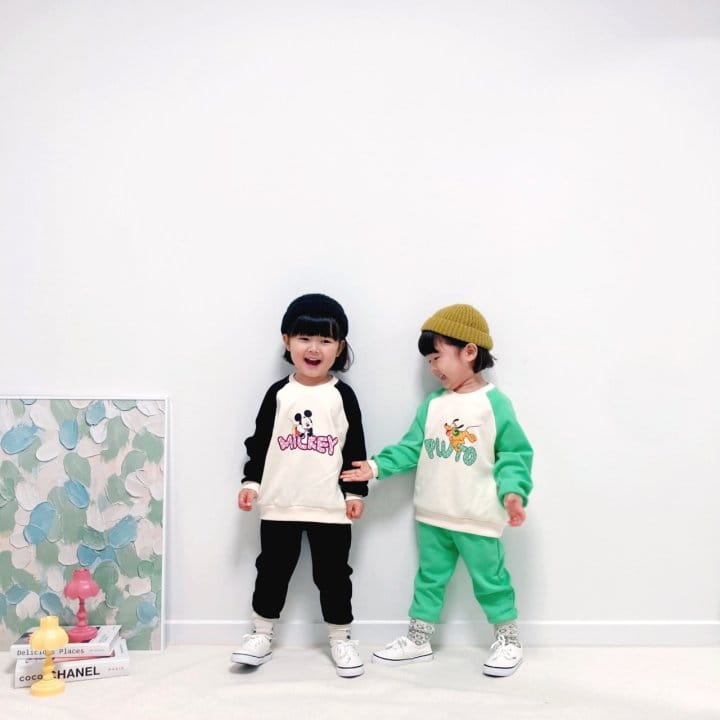 Little Rabbit - Korean Children Fashion - #magicofchildhood - Raglan Top Bottom Set - 5