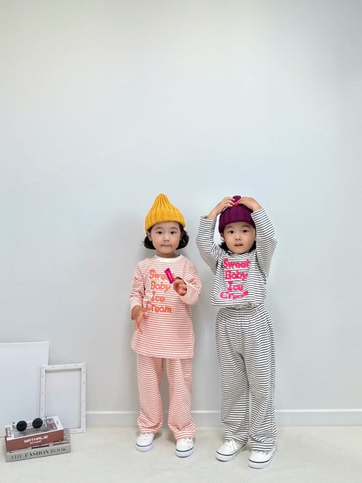 Little Rabbit - Korean Children Fashion - #toddlerclothing - Sweet Bebe Set - 4