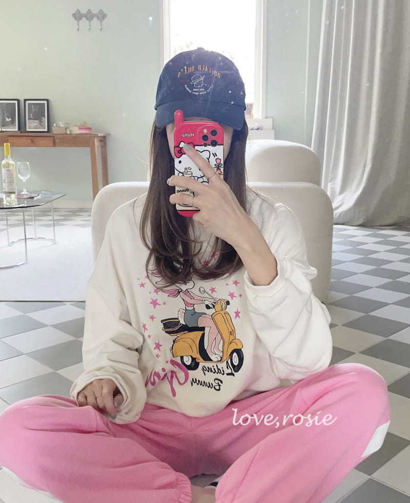Love Rosie - Korean Children Fashion - #Kfashion4kids - Bunny Sweat Tee with Mom