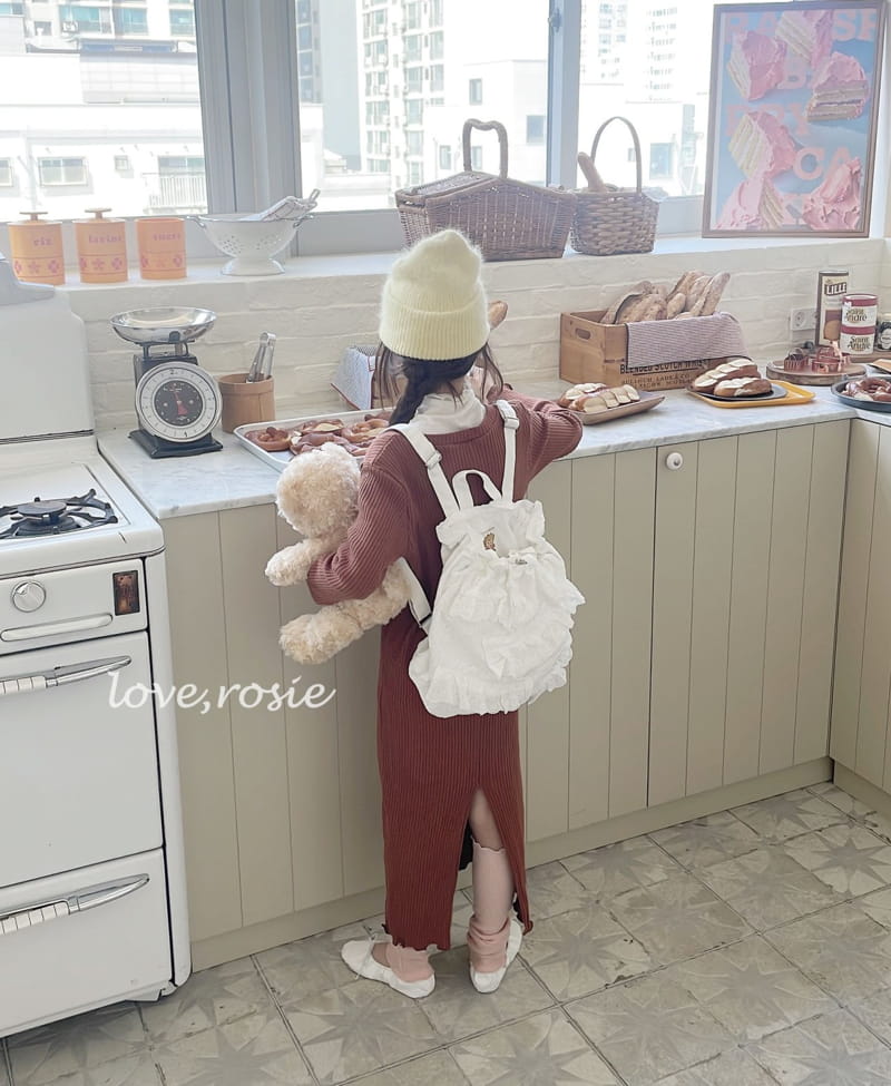 Love Rosie - Korean Children Fashion - #childofig - Ppeppe Maxy Rib One-piece - 10
