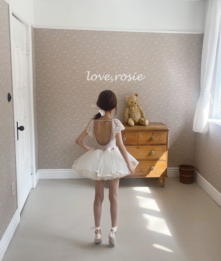 Love Rosie - Korean Children Fashion - #childofig - Swan Vintage Lace Bellet Wear - 2