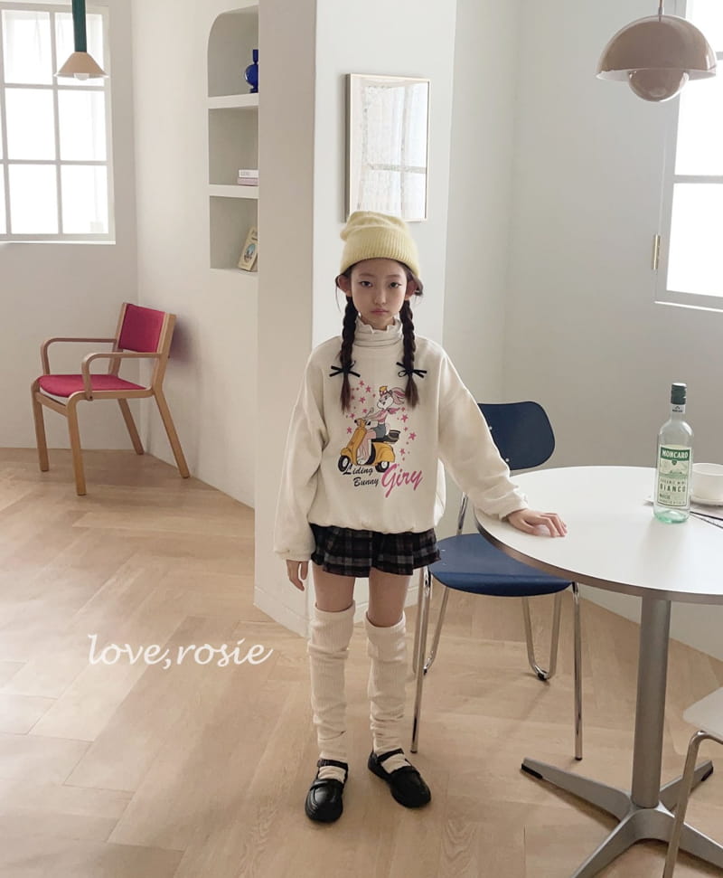 Love Rosie - Korean Children Fashion - #designkidswear - Bunny Sweat Tee with Mom - 11