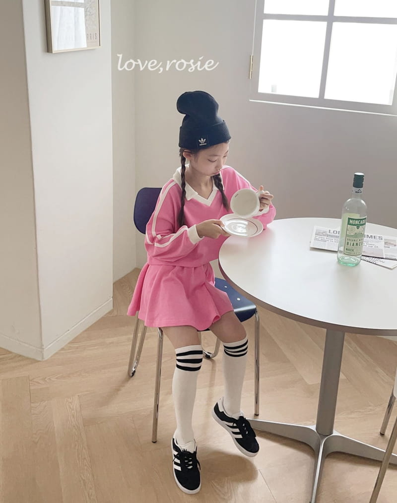 Love Rosie - Korean Children Fashion - #discoveringself - Collar Hip Star Skirt Set - 10