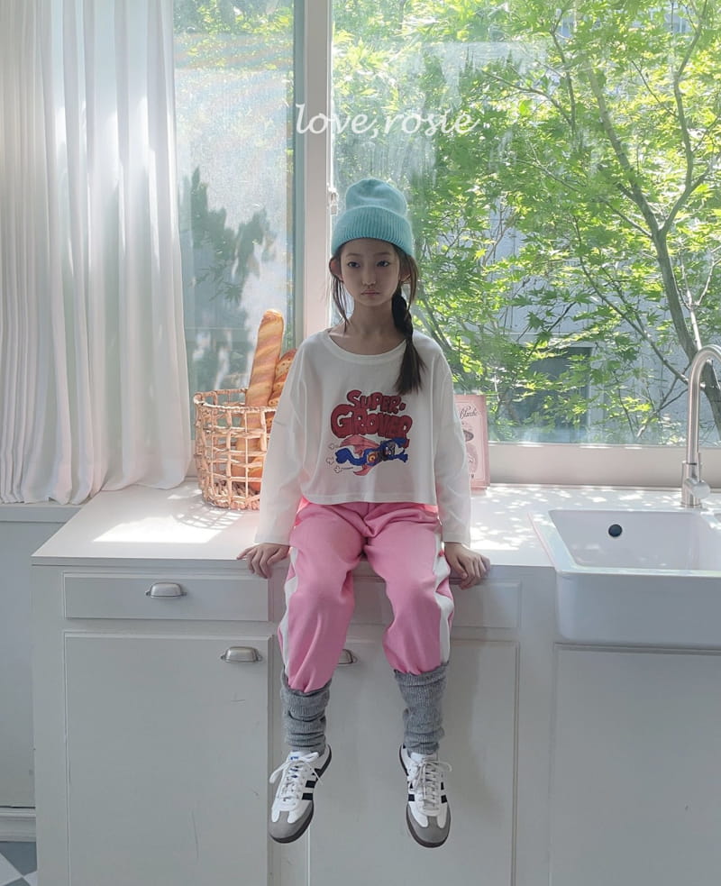 Love Rosie - Korean Children Fashion - #kidsshorts - Moster Single Tee with Mom - 2