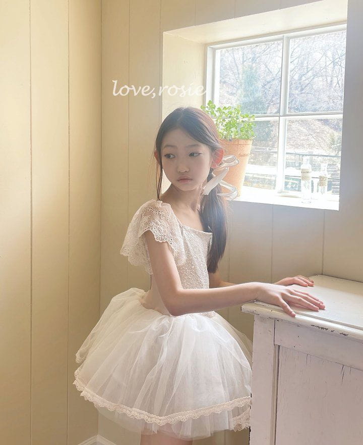 Love Rosie - Korean Children Fashion - #kidsshorts - Swan Vintage Lace Bellet Wear - 8
