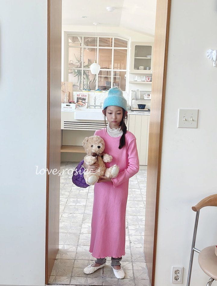 Love Rosie - Korean Children Fashion - #kidsshorts - Ppeppero Maxy Rib One-piece - 6