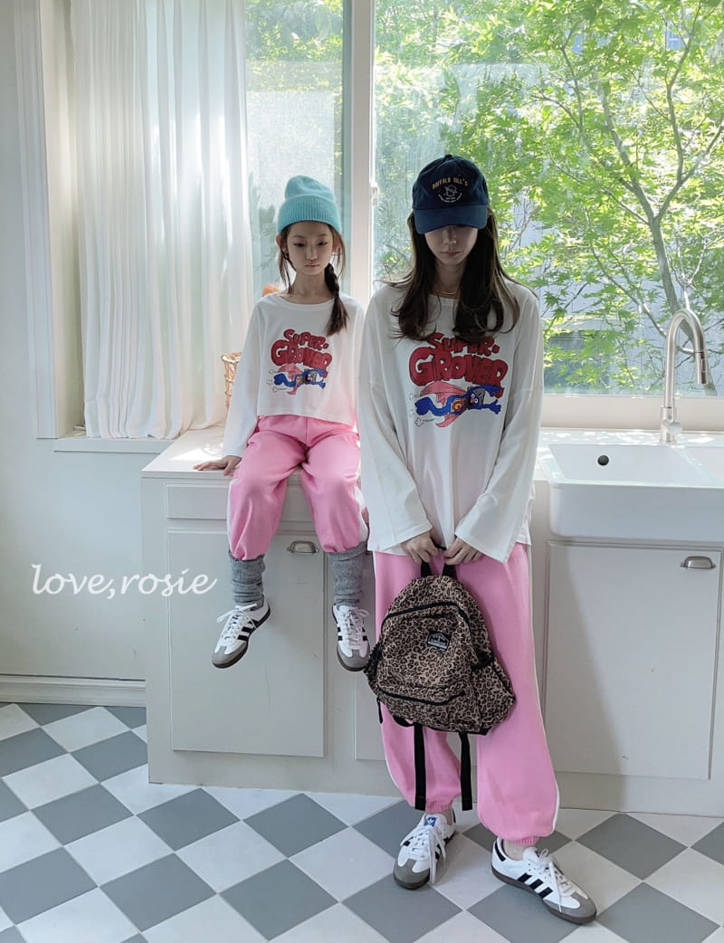 Love Rosie - Korean Children Fashion - #kidsstore - Moster Single Tee with Mom - 4
