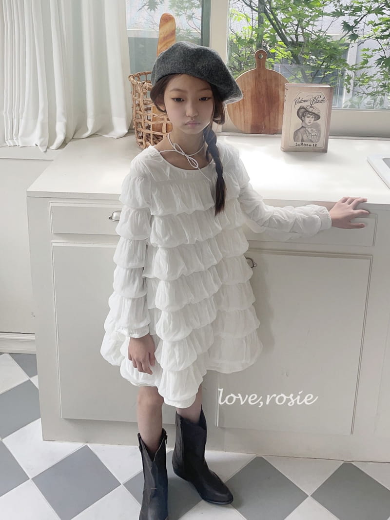 Love Rosie - Korean Children Fashion - #kidzfashiontrend - Teared Pure One-piece